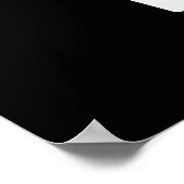 Less Talk Mo Joe おもしろい Coffee Pun Dark BG ポスター (角)