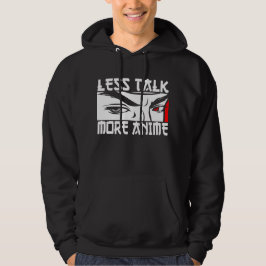 Less Talk More Anime - おもしろい Anime パーカ