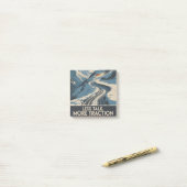 Less Talk. More Traction ポストイット (デスク上)