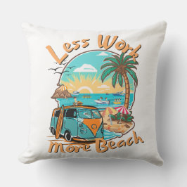 Less Work More Beach アウトドアクッション