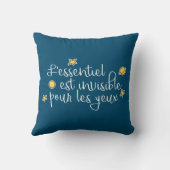 L'essentiel est invisible pour les yeux クッション (裏面)