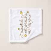 L'essentiel est invisible pour les yeux バスタオルセット (ウォッシュタオル)