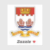 Lesser coat of arms of Hong Kong (1959-1997)  シール (シート)