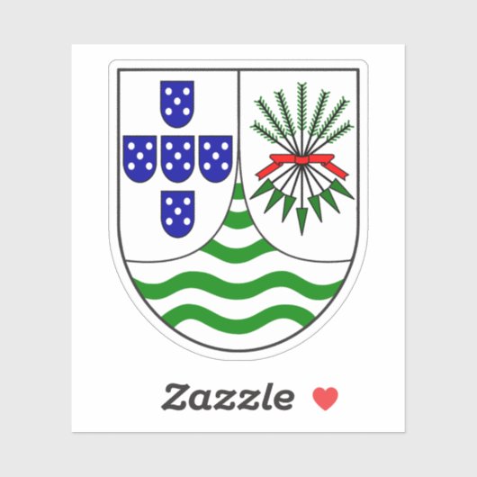 Lesser coat of arms of Mozambique (1935-1975) シール (シート)