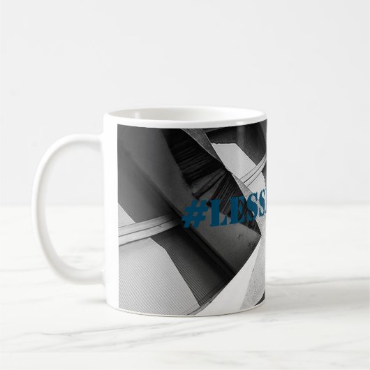 #lessisabore コーヒーマグカップ (左)