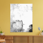 Lessons白黒抽象芸術アート キャンバスプリント (インサイチュ (リビング))