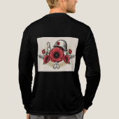 Lest We Forget – 戦没者追悼の日 トリビュート長袖 トライブレンドＴシャツ (背面)