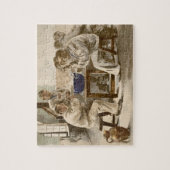 「L'Estampe Moderからのバラックの食べ物スープ、 ジグソーパズル (縦)