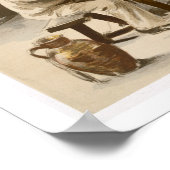 L'Estampe Moder食べ物の兵舎でののスープ ポスター (角)