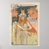 L'Estampe Moderne: Brunnhild, Gaston Bussiere ポスター (正面)