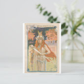 L'Estampe Moderne: Brunnhild, Gaston Bussiere ポストカード (スタンド正面)