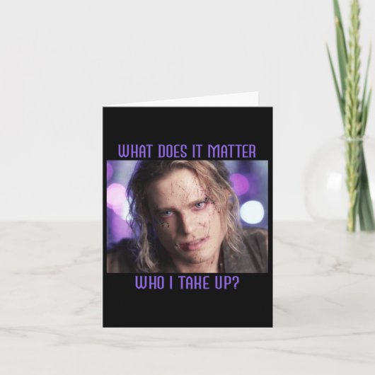 Lestat Rock Star What Does It Sticker カード (正面)