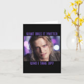 Lestat Rock Star What Does It Sticker カード (黄色い花)