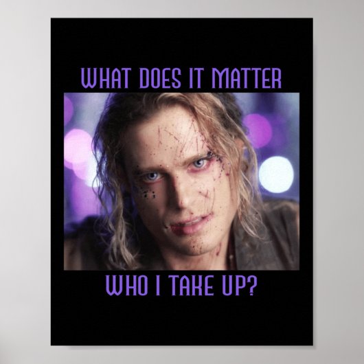 Lestat Rock Star What Does It Sticker ポスター (正面)