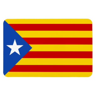 "L'Estelada Blava"のカタロニアの独立旗 マグネット