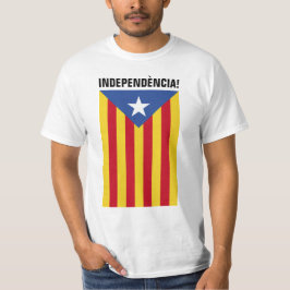 L'Estelada Blava -ブルースターの旗カタロニア Tシャツ