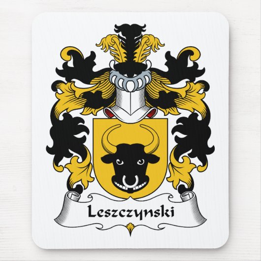 Leszczynskiの家紋 マウスパッド (正面)