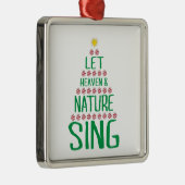 Let天国と自然Sing X-masツリーイメージ メタルオーナメント (右)