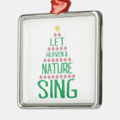 Let天国と自然Sing X-masツリーイメージ メタルオーナメント (左)