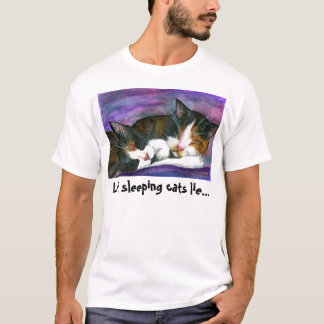 let睡眠猫… tシャツ