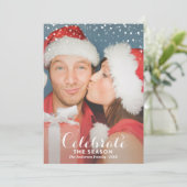 LET雪%PIPE%の休日の写真カードです シーズンカード (スタンド正面)