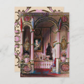 Let 食べ Them  Cake – はがき/招待状/RSVP インビテーションポストカード (正面/裏面)