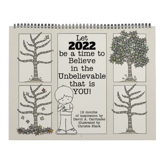 Let 2022 Be A Time (Large) Calendar カレンダー (カバー)