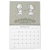 Let 2022 Be A Time (Medium) Calendar カレンダー (2月 2027)