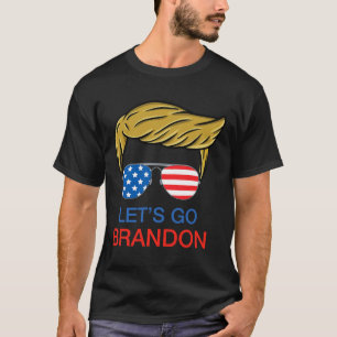 Let#39;s Go Brandon Chant おもしろいバイデン氏Political Tr Tシャツ