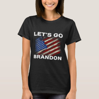 Let#39;s Go Brandon Flag Joeバイデン氏・ドナルド・トランプPa Tシャツ