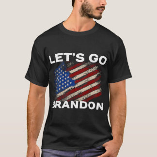 Let#39;s Go Brandon Flag Joeバイデン氏・ドナルド・トランプPa Tシャツ