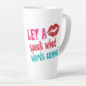Let a kiss speak what words cannotT-Shirt カフェラテマグ (右アングル)