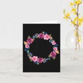 Let All That You Do Be Done In Love Motivational Q カード (黄色い花)