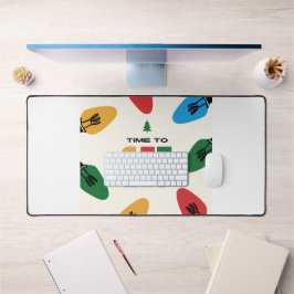 LET COLORFULLを取得する時間 デスクマット