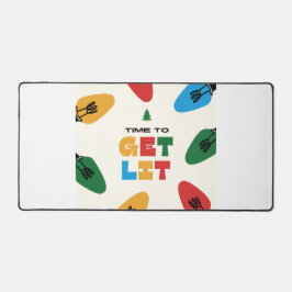 LET COLORFULLを取得する時間 デスクマット