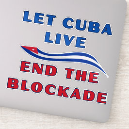 Let Cuba Live シール
