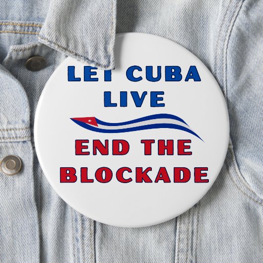 Let Cuba Live 缶バッジ (インサイチュ)