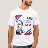Let Cuba Live Tシャツ (正面)
