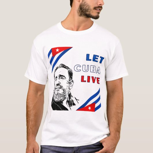 Let Cuba Live Tシャツ (正面)