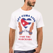 Let Cuba Live Tシャツ (正面)
