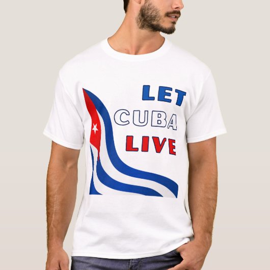 Let Cuba Live Tシャツ (正面)