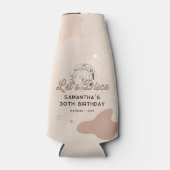 Let Disco 30th Birthday Groovy 70sパーティー カスタム ボトルクーラー (正面)