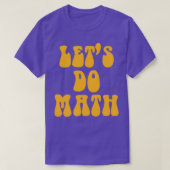 Let Do Math Math先生Hippie Version Tシャツ (デザイン正面)