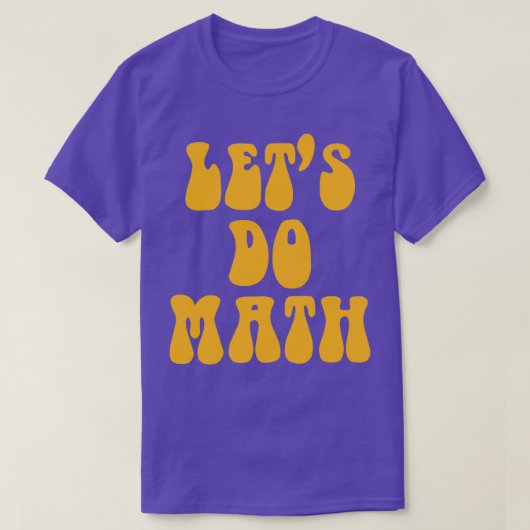 Let Do Math Math先生Hippie Version Tシャツ (デザイン正面)