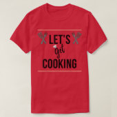 Let Get料理 Tシャツ (デザイン正面)