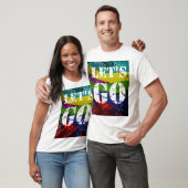 LET GOおもしろいアートワーク Tシャツ (ユニセックス)