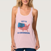 Let Go Brandon Plus Size Plus Size T-Shirt タンクトップ (正面)
