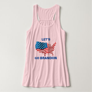 Let Go Brandon Plus Size Plus Size T-Shirt タンクトップ