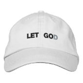 Let Go(D) 刺繍入りキャップ (正面)