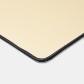 Let Go Let God Cross in Black Text デスクマット (コーナー)